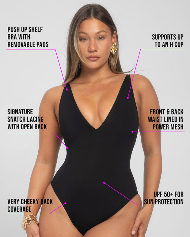 Snatching Adjustable Corset Swimsuit